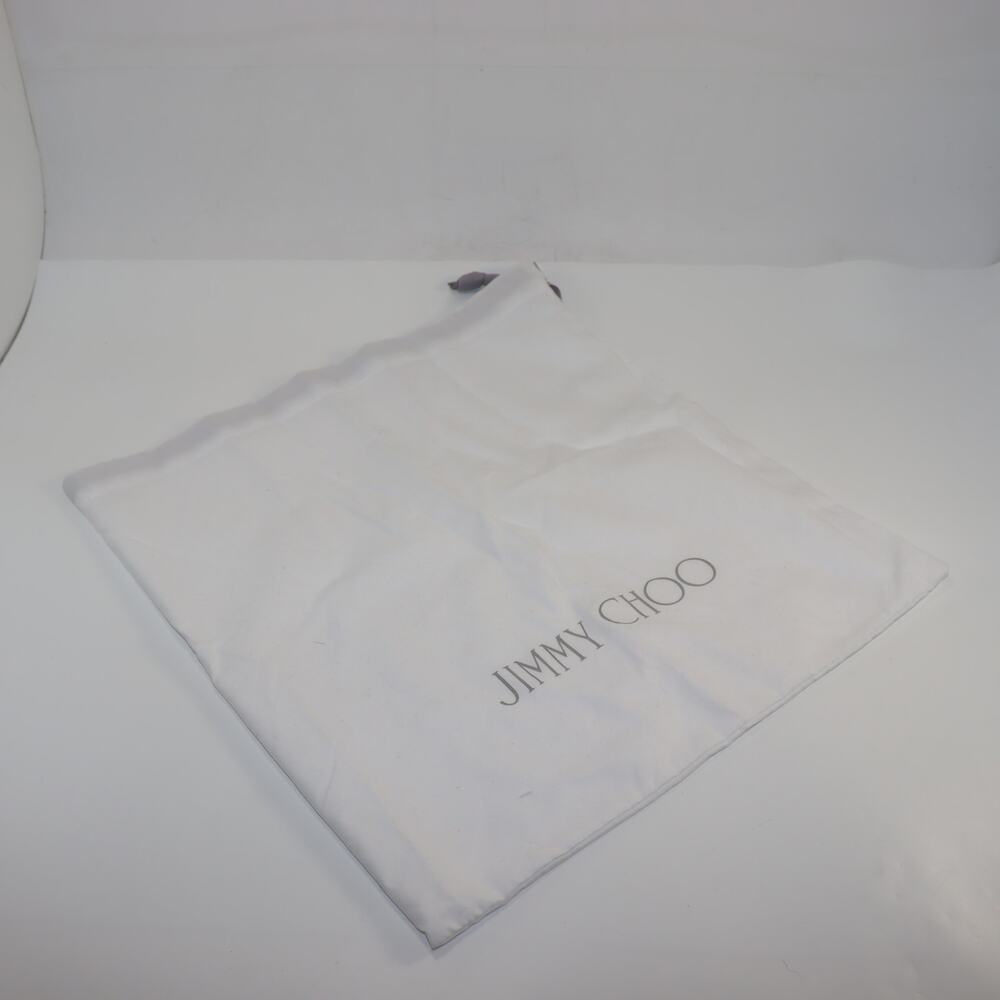 Jimmy Choo‎ White Drawstring Dust Bag – 13x14